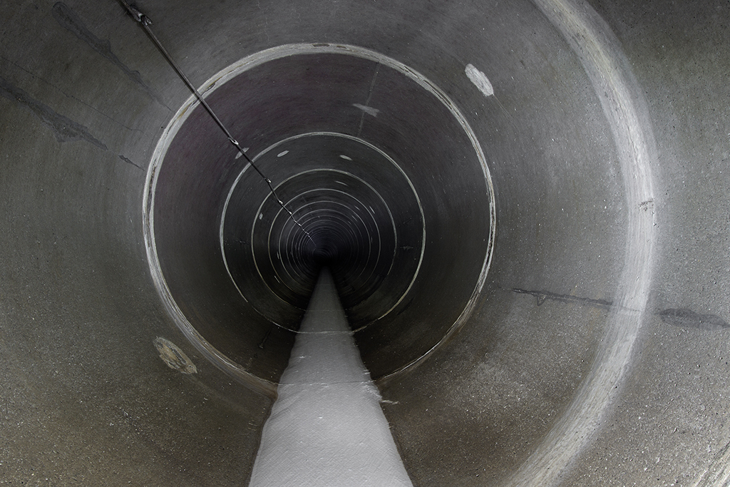 Ablaufkanal Morillon-Wabern, Köniz/Bern Regenauffangbecken Morillon, Köniz/Bern Kanalisation Seewer drainage system underground untergrund