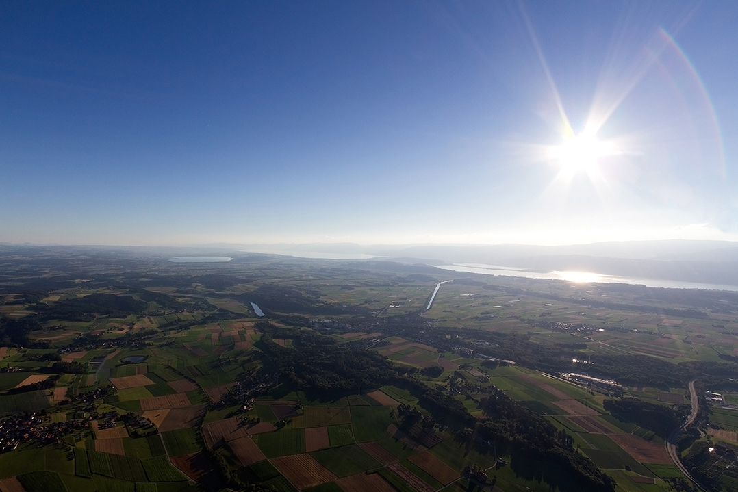 ballonfahrt seeland schweiz ballonfahrt seeland schweiz luftaufnahmen