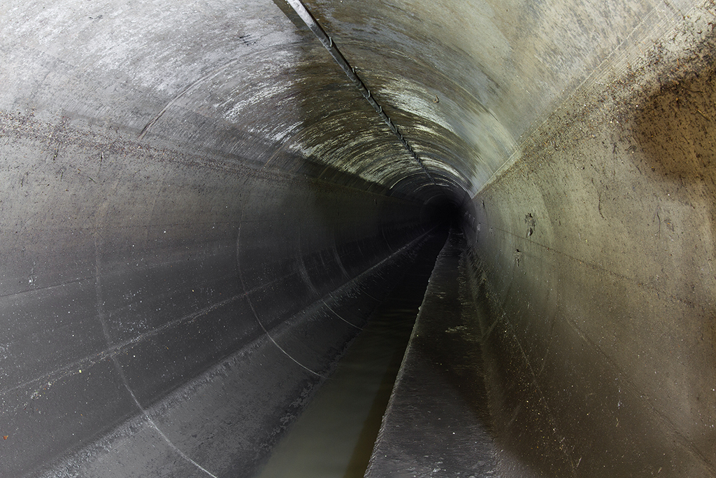 Kanalisation Köniz/Bern Regenauffangbecken Rehag, Köniz/Bern Kanalisation Seewer drainage system underground untergrund