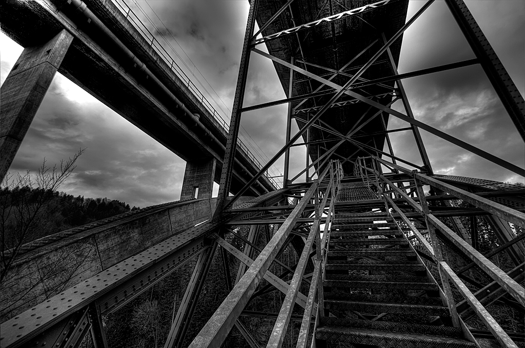 Schwarzwasserbrücke under the bridge hdr hdri urbanexploration urban exploration schweiz bern switzerland