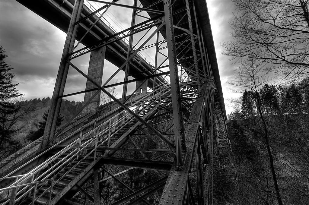 Schwarzwasserbrücke under the bridge hdr hdri urbanexploration urban exploration schweiz bern switzerland